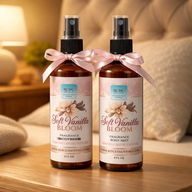 Soft Vanilla Bloom ~ Fine Fragrance Body Mist