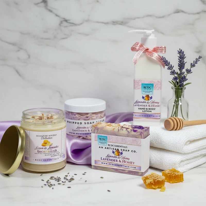 Lavender Honey Holiday Gift Set