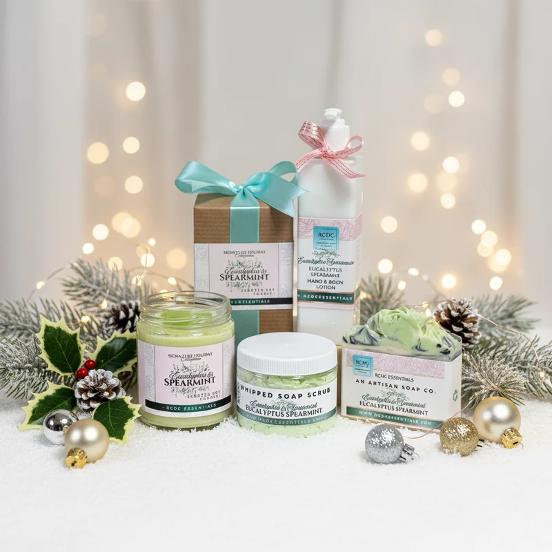 Eucalyptus & Spearmint Holiday Gift Set