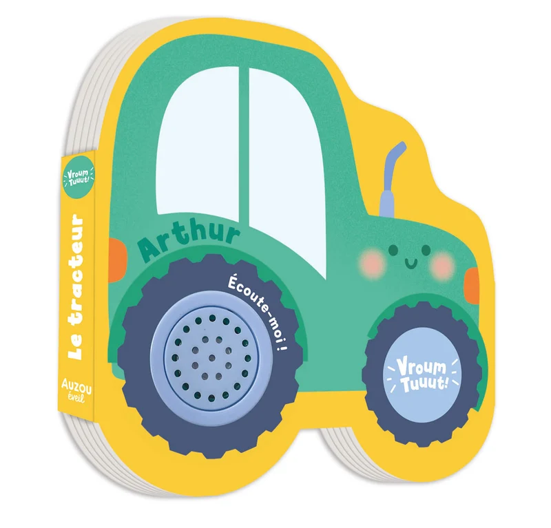 Petits vehicules sonores, Auzou