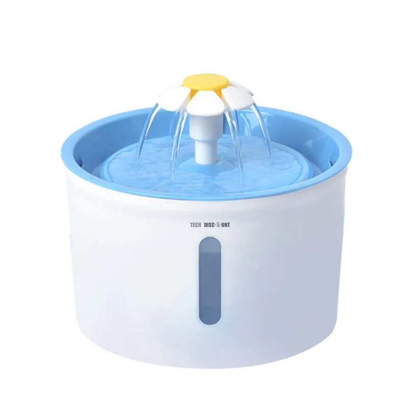 Abreuvoir pour animaux de compagnie Électrique Matériau écologique Distributeur d'eau à recirculation Cartouche filtrante